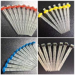 Dental fiber post with 4 Drills